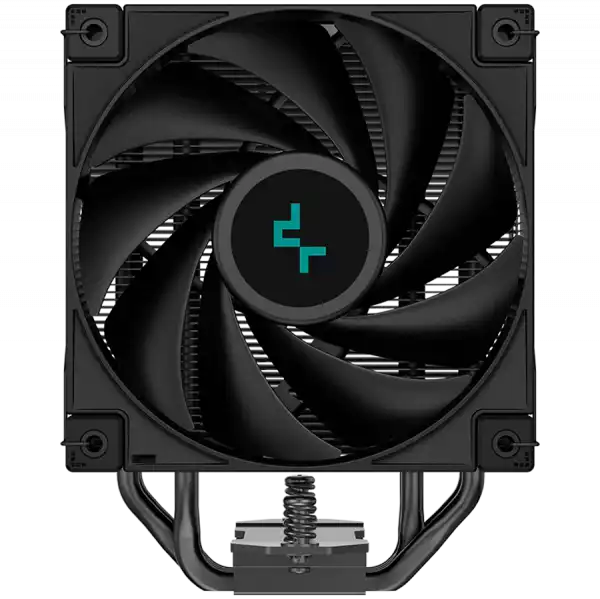 DeepCool AK400 Zero Dark, CPU Air Cooler, 1x120mm PWM Fan, TDP 220W, 4 Heatpipes, LGA1851/1700/1200/115x, AMD AM5/AM4, 127x97x155 mm(LxWxH), R-AK400-BKNNMN-G-2, 3Y