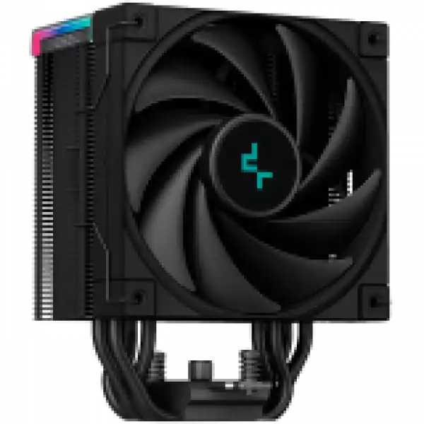 DeepCool AK500S Digital, CPU Air Cooler, 1x120mm FK120 PWM FDB Fan, ARGB, Digital Display, TDP 240W, 5 Heatpipes, Fluid Dynamic Bearing, LGA1700/1200/1151/1150/1155, AMD AM5/AM4, 125×96×160 mm(LxWxH), 3Y,R-AK500S-BKADMN-G