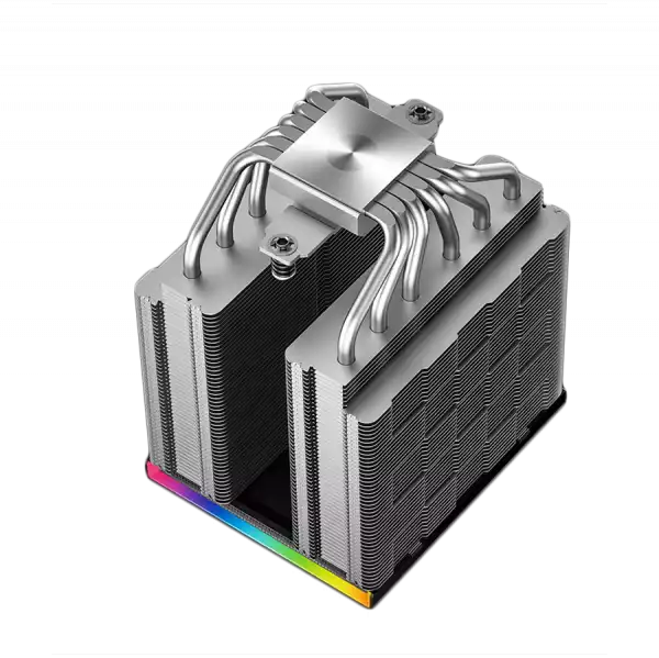 DeepCool AK620 DIGITAL SE, CPU Air Cooler, 2x120mm PWM Fans, 6 Heatpipes, Black, LGA2066/2011-v3/2011/1851/1700/1200/115x, AMD AM5/AM4, 129x138x161 mm(LxWxH), R-AK620-BKADMN-GJD, 3Y