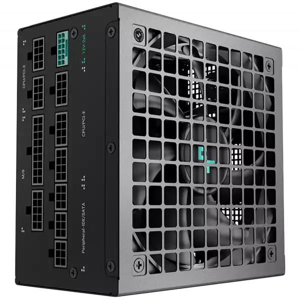 DeepCool Gamer Storm, PN1200-M, 1200W, 80 Plus GOLD, ATX12V V3.1, Japanese Capacitors, Fully Modular, Black Sleeved Cables, Hydro Bearing 120mm Fan, OPP/OVP/SCP/OTP/OCP/UVP/SIP/NLO, R-PNC00M-FC0B-JGEU, 10Y