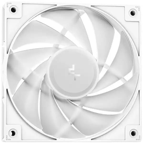 DeepCool LE240 WH V2, 240mm CPU Liquid Cooler, 2x120mm PWM ARGB Fans, ARGB block, White, LGA1851/1700/1200/1151/1150/1155, AMD AM5/AM4, R-LE240-WHAMMN-G-2, 3Y