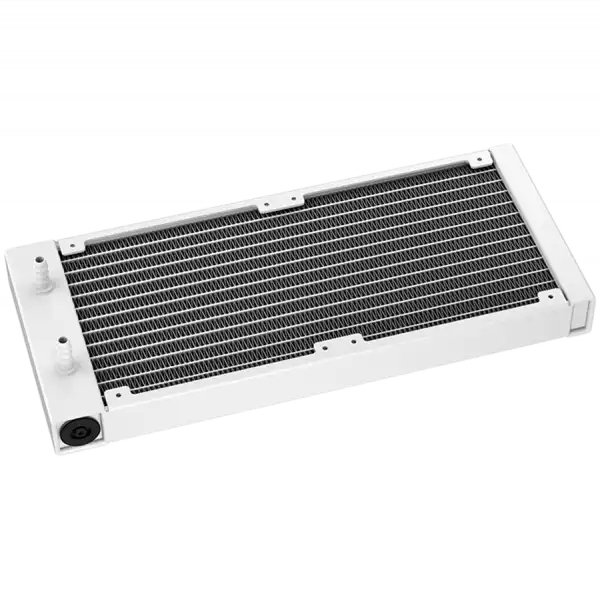 DeepCool LE240 WH V2, 240mm CPU Liquid Cooler, 2x120mm PWM ARGB Fans, ARGB block, White, LGA1851/1700/1200/1151/1150/1155, AMD AM5/AM4, R-LE240-WHAMMN-G-2, 3Y