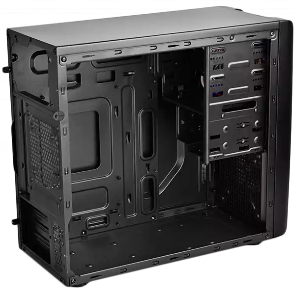 DeepCool SMARTER Mid Tower Case, Mini-ITX / Micro-ATX , 1xUSB2.0, 1xUSB3.0, 1xAudio, 1xMic, ABS+SPCC, Mesh Panel, DP-MATX-SMTR, 2Y