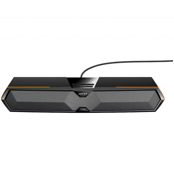 Edifier MG300 Soundbar, BT V5.3, USB, AUX, 2x 52mm Drivers, RGB Lighting, 5W (RMS), Black