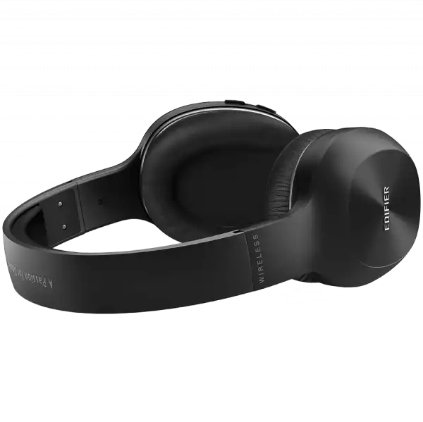 Edifier W800BT Plus Wireless Over-Ear Headphones, 40mm Dynamic Drivers, BT V5.1, Up To 55H Battery, USB-C, Black