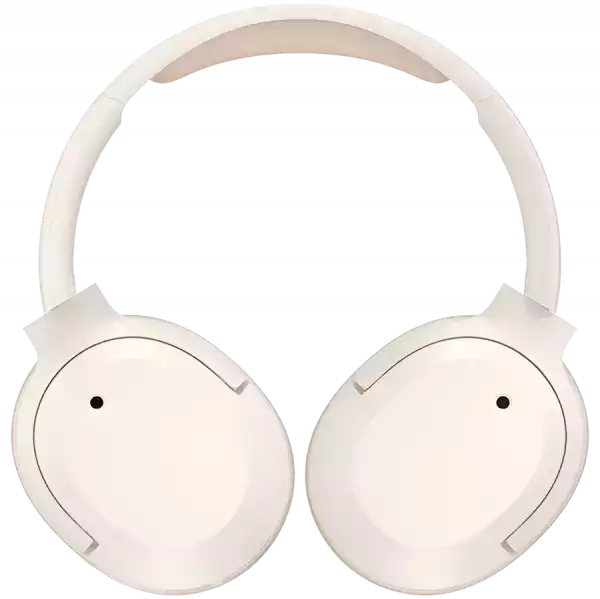 Edifier W820NB Plus v2025 Wireless Over-Ear Headphones, 40mm Dynamic Titanium-Coated Drivers, BT V6.1, ANC, Hi-Res Audio Certification, Up To 88H Battery, USB-C, Ivory