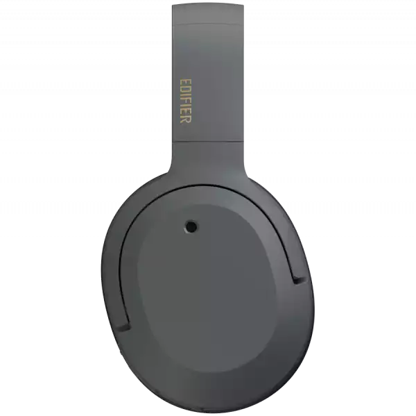 Edifier W820NB Plus Wireless Over-Ear Headphones, 40mm Dynamic Titanium-Coated Drivers, BT V5.2, ANC, Hi-Res Audio Certification, Up To 49H Battery, USB-C, Gray