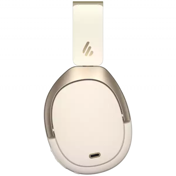 Edifier WH950NB Wireless Over-Ear Headphones, 40mm Dynamic Titanium-Coated Drivers, BT V5.3, ANC, Hi-Res Audio Certification, Up To 55H Battery, USB-C, Ivory