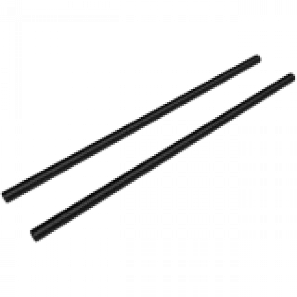 EK-Loop Metal Tube 16mm 0.5m - Black (2pcs)