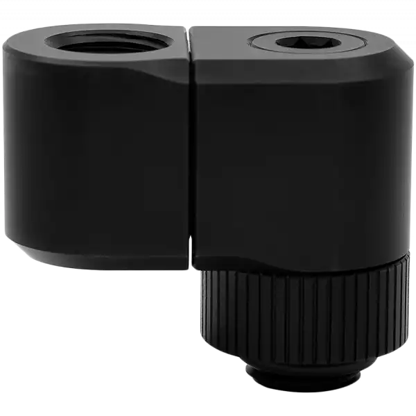 EK-Quantum Torque Double Rotary Offset 21 – Black, adapter fitting