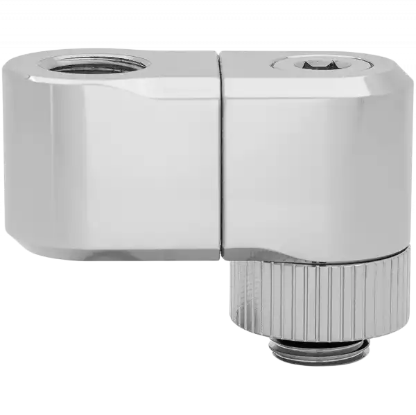 EK-Quantum Torque Double Rotary Offset 28 – Nickel, adapter fitting