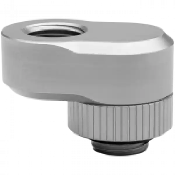 EK-Quantum Torque Rotary Offset 14 - Satin Titanium, adapter fitting