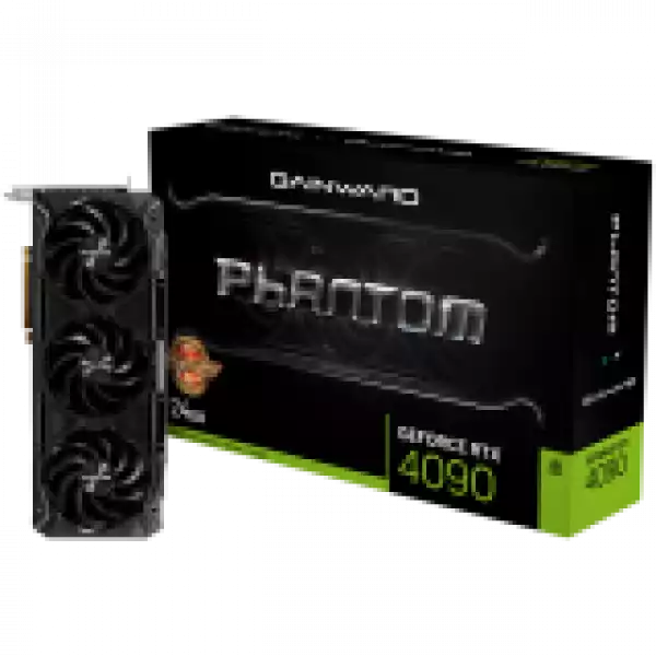 GAINWARD GeForce RTX 4090 Phantom GS 24GB GDDR6X 384bit, 2610MHz / 21Gbps, 3x DP 1.4a, 1x HDMI 2.1a, 3-slot, 3 fan, 1x 16-pin power connector, 1200W