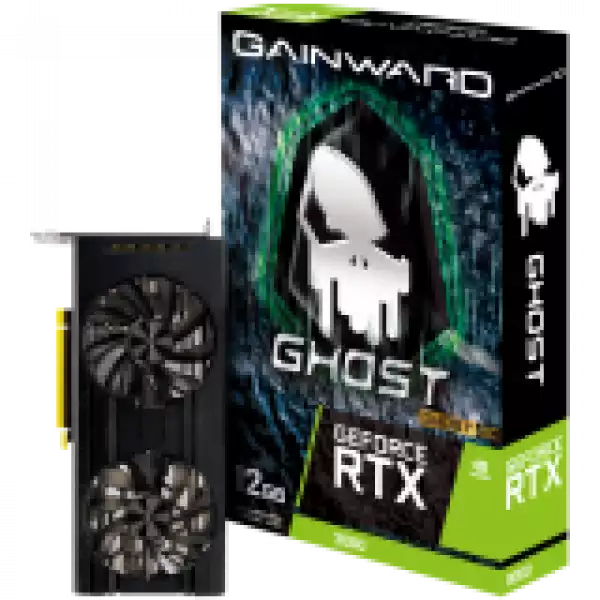 Gainward RTX 3060 Ghost OC 12GB GDDR6, 192bit, 1xHDMI, 3xDP, PCI-E 4.0, max resolution 7680x4320, recommended power 550W, NE63060T19K9-190AU.