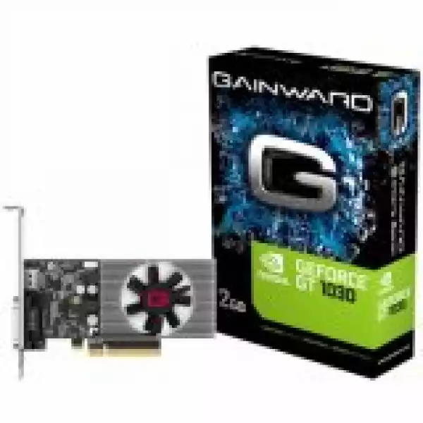 Gainward Video Card GT 1030 2GB 64B GDDR4 DVI HDMI Gainward Video Card GT 1030 2GB 64B GDDR4 DVI HDMI