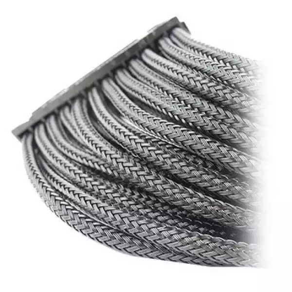 GELID 24pin Power extension cable 30cm individually sleeved BLACK, 18 AWG GELID 24pin Power extension cable 30cm individually sleeved BLACK, 18 AWG