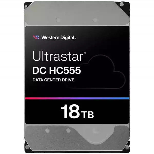 HDD Server WD/HGST ULTRASTAR DC HC555 (3.5’’, 18TB, 512MB, 7200RPM, SATA 6Gb/s, 512E SE NP3) SKU: 0B48723