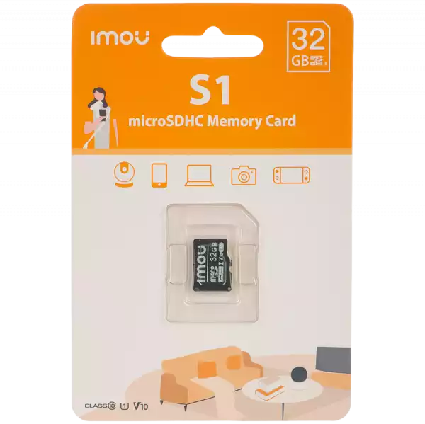 Imou 32GB micro SDHC, UHS-I, class 10,