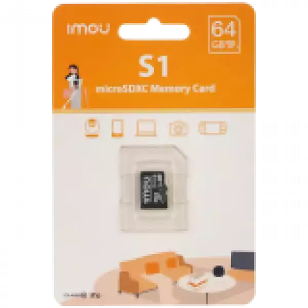 Imou microSDXC 64GB Class 10, U3, V30, EAN: 6939554929755