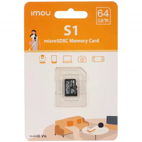 Imou microSDXC 64GB Class 10, U3, V30, EAN: 6939554929755