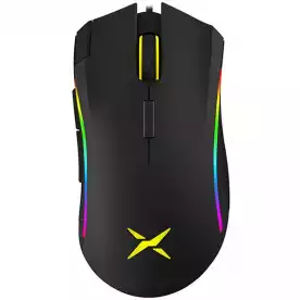Input Devices - Mouse DELUX DLM-625BU 4000 dpi ,7butt,USB, Black