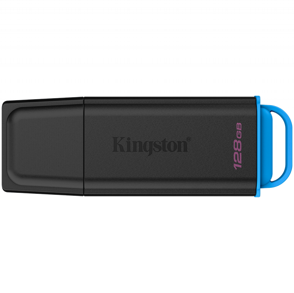 KINGSTON 128GB Portable USB 3.2 Gen 1 DataTraveler Exodia Black/Blue
