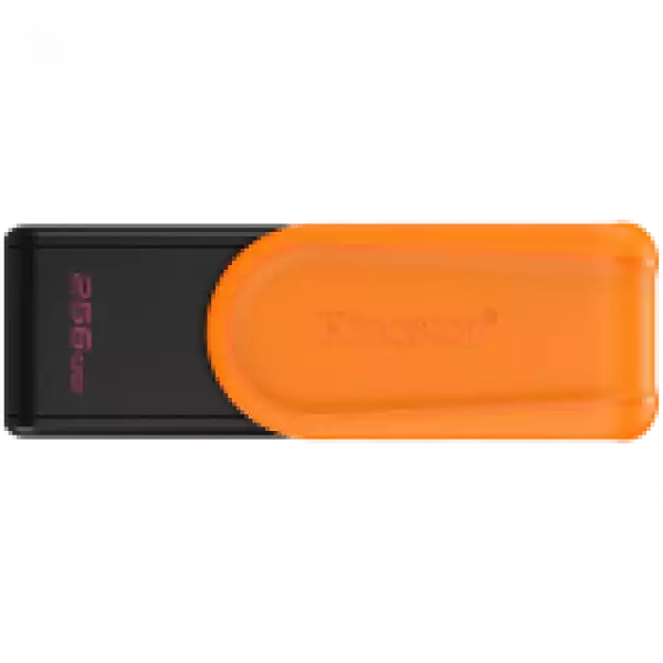 Kingston  256GB Portable USB 3.2 Gen 1 DataTraveler Exodia S (Black/Orange)