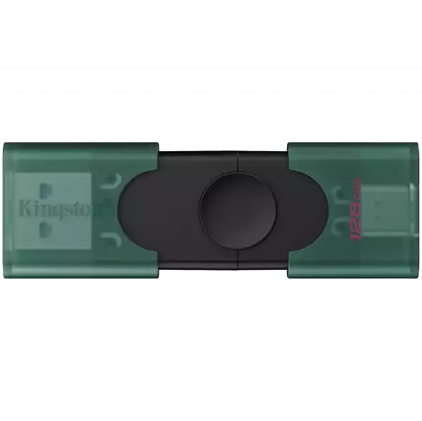 KINGSTON 256GB USB-A + USB-C 3.2 Gen 1 DataTraveler DuoG2