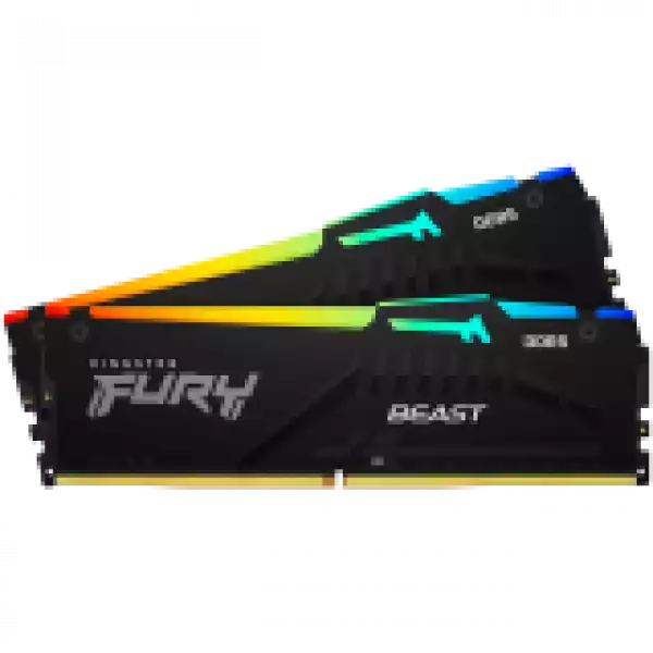 KINGSTON 32GB 6000MHz DDR5 CL40 DIMM Kit of 2 FURY Beast RGB