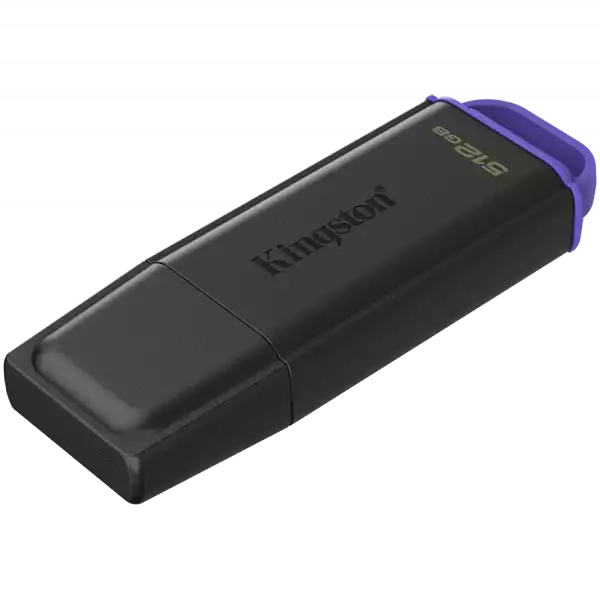 KINGSTON 512GB Portable USB 3.2 Gen 1 DataTraveler Exodia Black/Purple