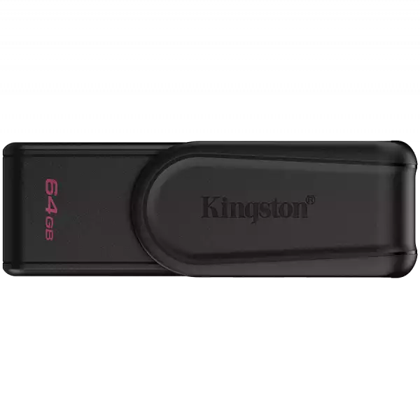 KINGSTON 64GB Portable USB 3.2 Gen 1 DataTraveler Exodia S Black/Black