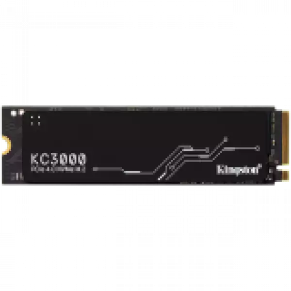 KINGSTON KC3000 512GB SSD, M.2 2280, PCIe 4.0 NVMe, Read/Write 7000/3900MB/s, Random Read/Write: 450K/900K IOPS