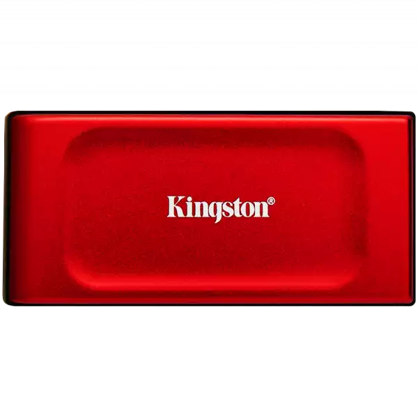 Kingston SSD 1TB XS1000 Red External USB 3.2 Gen 2 Portable Solid State Drive