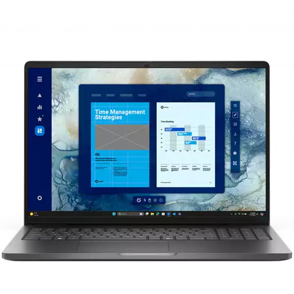 Лаптоп Dell Pro 16 (PC16250), Intel Core i5 120U (10C, up to 5.0GHz), 16.0