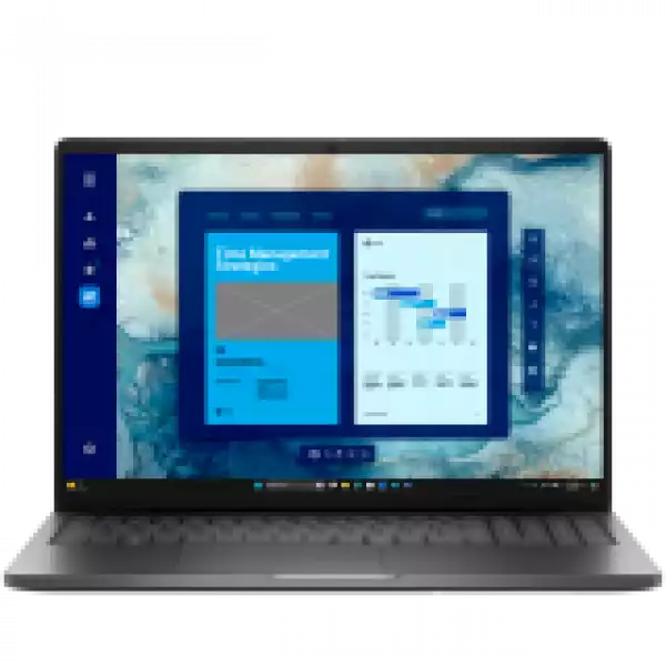 Лаптоп Dell Pro 16 (PC16250), Intel Core Ultra 5 235U vPro(C12, T14, 12MB cache, up to 4.9GHz), 16.0