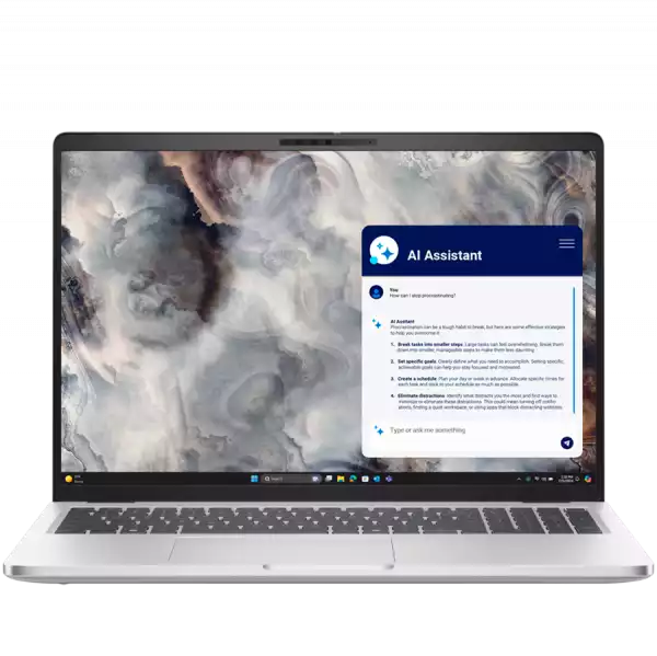 Лаптоп Dell Pro 16 Plus (PB16250), Intel Core i5 120U (10C, up to 5.0GHz), 16.0