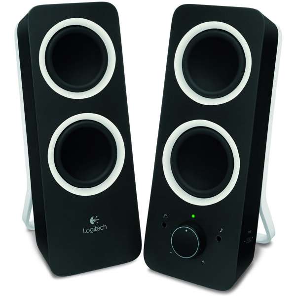 Logitech 2.0 Speakers Z200 - Midnight black