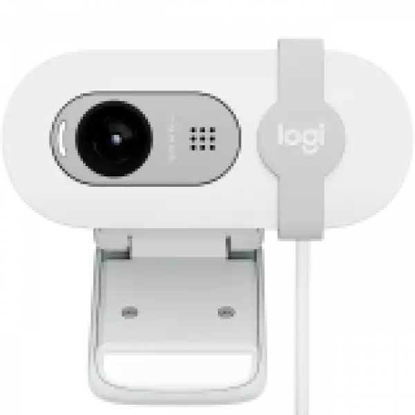 LOGITECH Brio 100 Full HD Webcam - OFF-WHITE - USB