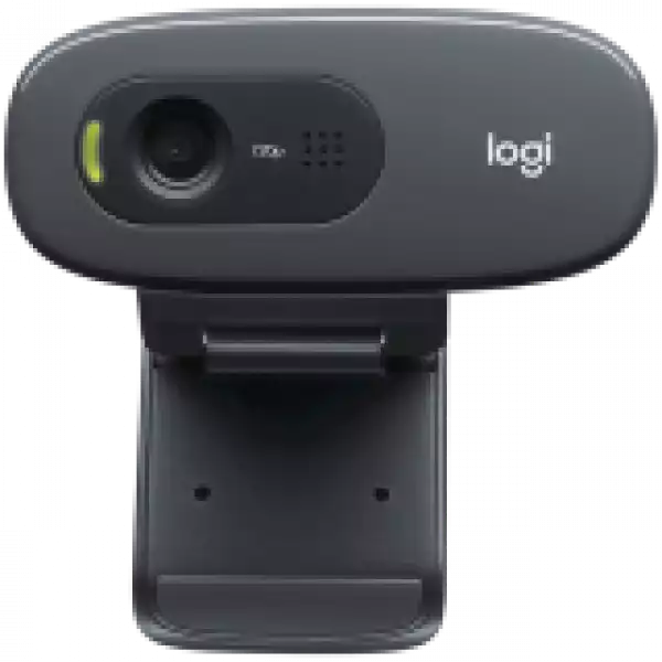 LOGITECH C270 HD Webcam - BLACK - USB