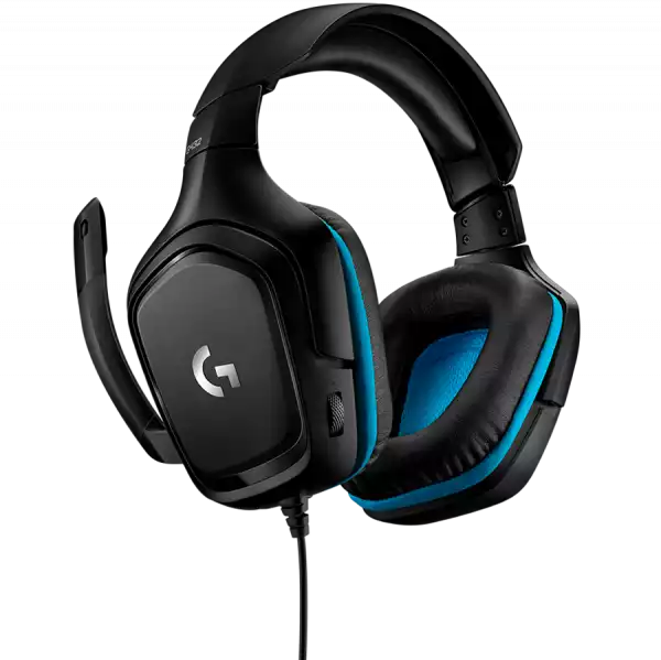 LOGITECH Gaming Headset G432 Headset 7.1 channel full size wired USB 3.5 mm jack black