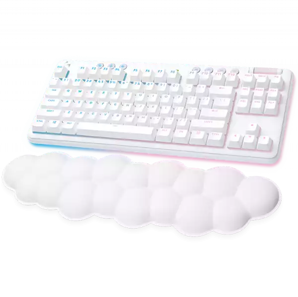Logitech G715 Wireless Gaming Keyboard - OFF WHITE - US INT"L - INTNL