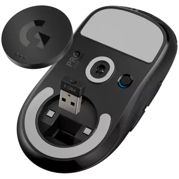 LOGITECH G PRO X SUPERLIGHT 2c compact wireless gaming mouse - BLACK - 2.4GHZ - EER2-933