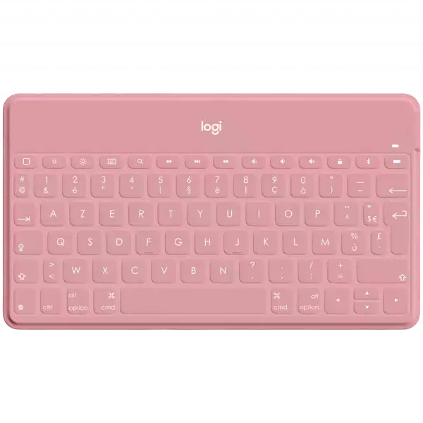 LOGITECH Keys-To-Go Bluetooth Portable Keyboard - BLUSH PINK - UK