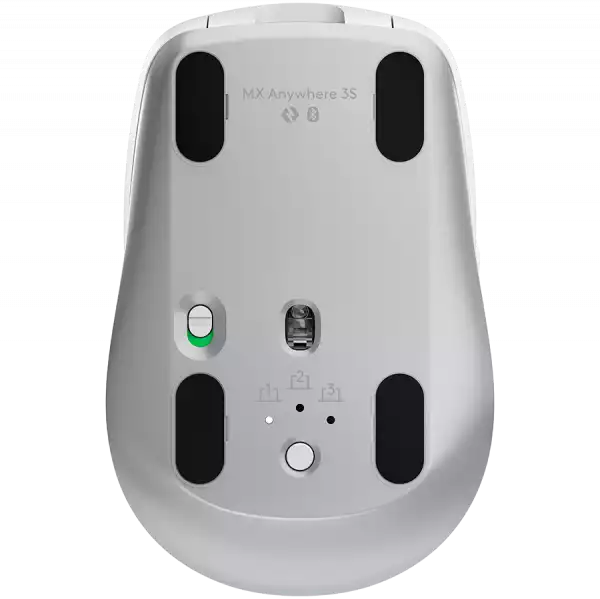 LOGITECH MX Anywhere 3S Bluetooth Mouse - PALE GREY