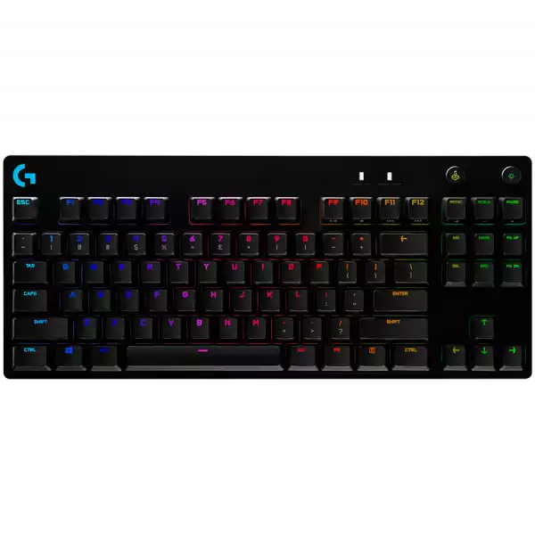 LOGITECH G PRO X TKL LIGHTSPEED Mechanical Gaming Keyboard - BLACK - US INT'L - TACTILE LOGITECH G PRO X TKL LIGHTSPEED Mechanical Gaming Keyboard - BLACK - US INT'L - TACTILE