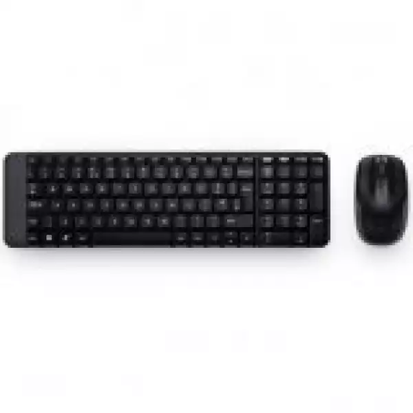LOGITECH MK220 Wireless Combo - BLACK - US INT'L