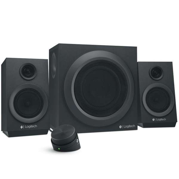 LOGITECH Z333 Speaker System 2.1 - BLACK - 3.5 MM LOGITECH Z333 Speaker System 2.1 - BLACK - 3.5 MM