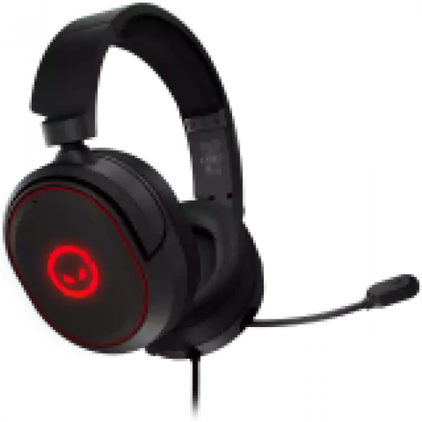 LORGAR Kaya 460, USB Gaming headset with microphone, CM108B, RGB backlight, Plug&Play, USB-A connection cable 2m, fabric ear pads, size: 192*184.7*88mm, 0.329kg, black