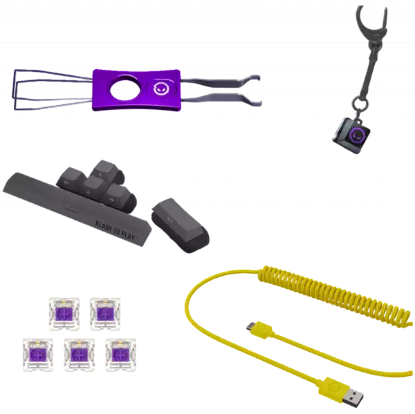 LORGAR KBP70TKLW, Wireless TKL Mechanical Gaming Keyboard Pro, Black/yellow, EN layout LORGAR KBP70TKLW, Wireless TKL Mechanical Gaming Keyboard Pro, Black/yellow, EN layout