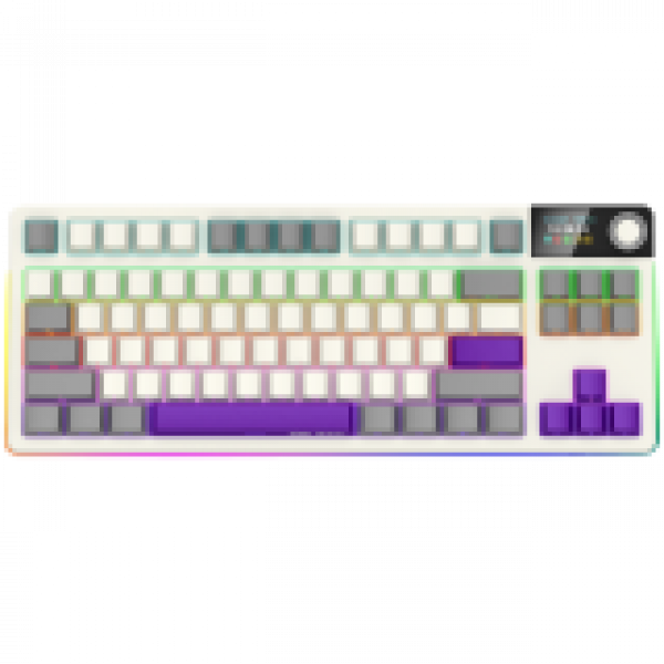 LORGAR KBP70TKLW, Wireless TKL Mechanical Gaming Keyboard Pro, Beige, EN layout